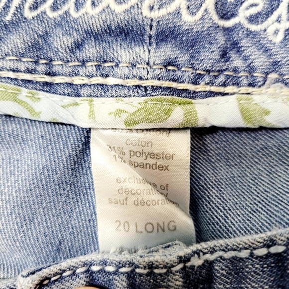 Maurices Plus Size Denim Jeans Womens Size 20 Long - Picture 6 of 9